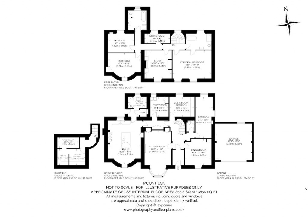 Floorplans For Lasswade, Midlothian