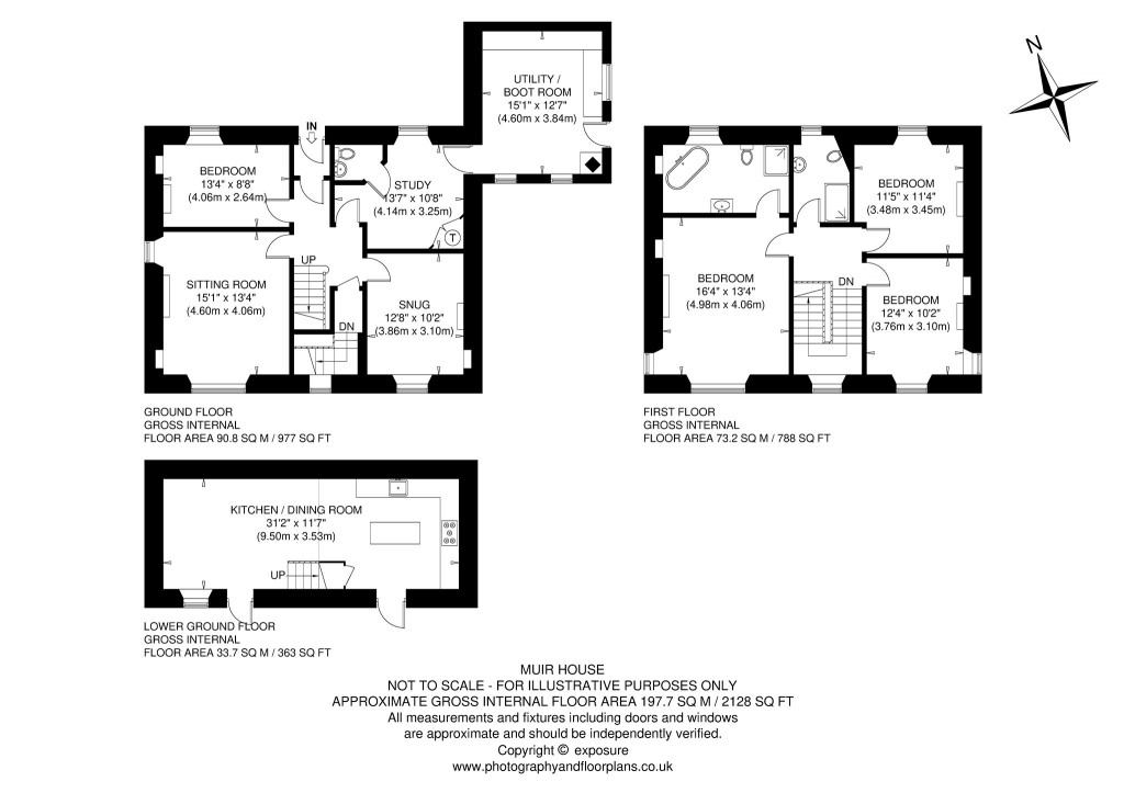 Floorplans For Carnock Road, Dunfermline