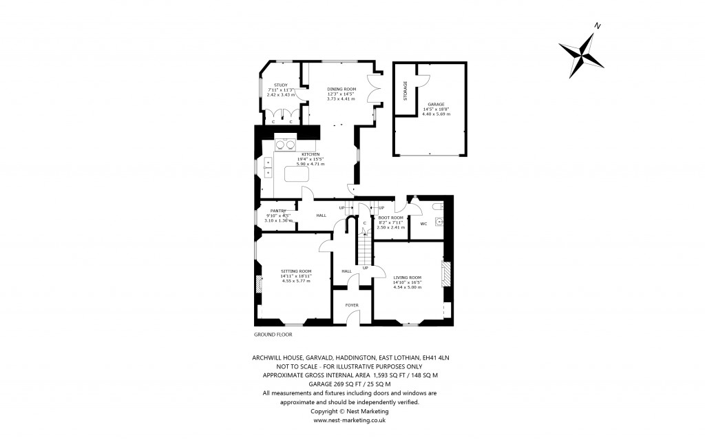 Floorplans For Haddington, East Lothian