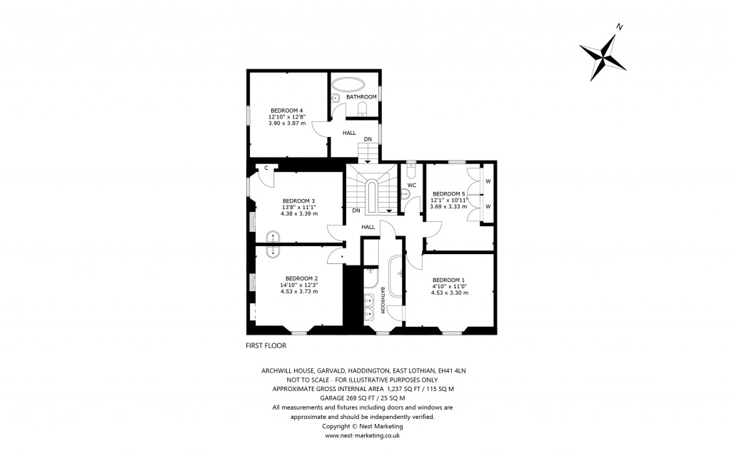 Floorplans For Haddington, East Lothian