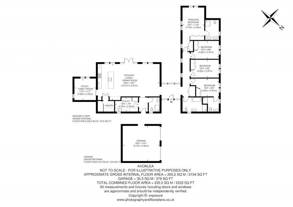 Floorplans For Cowdenburn Cottages, Cowdenburn, West Linton