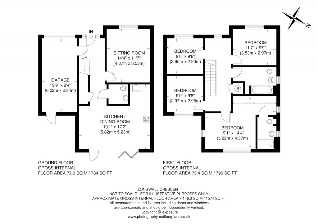 Floorplans For Newcraighall, Musselburgh, East Lothian