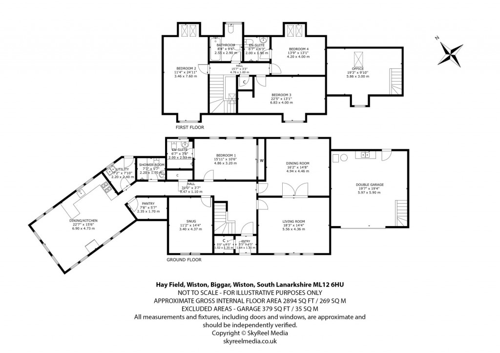 Floorplans For Biggar, South Lanarkshire