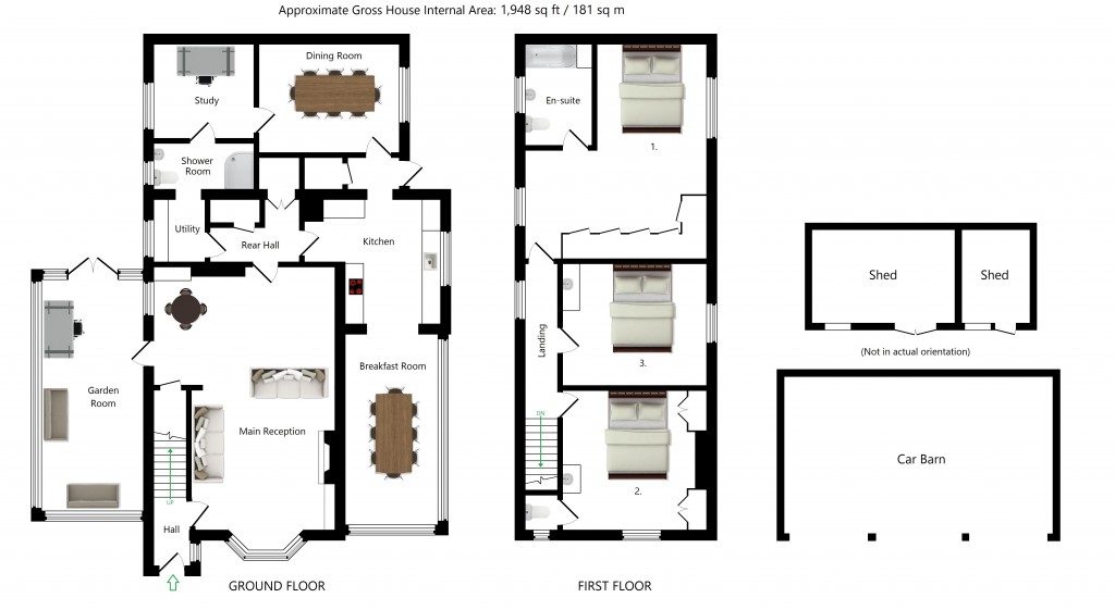 Floorplans For Gladstone Cottage, Egerton Road, Ashford
