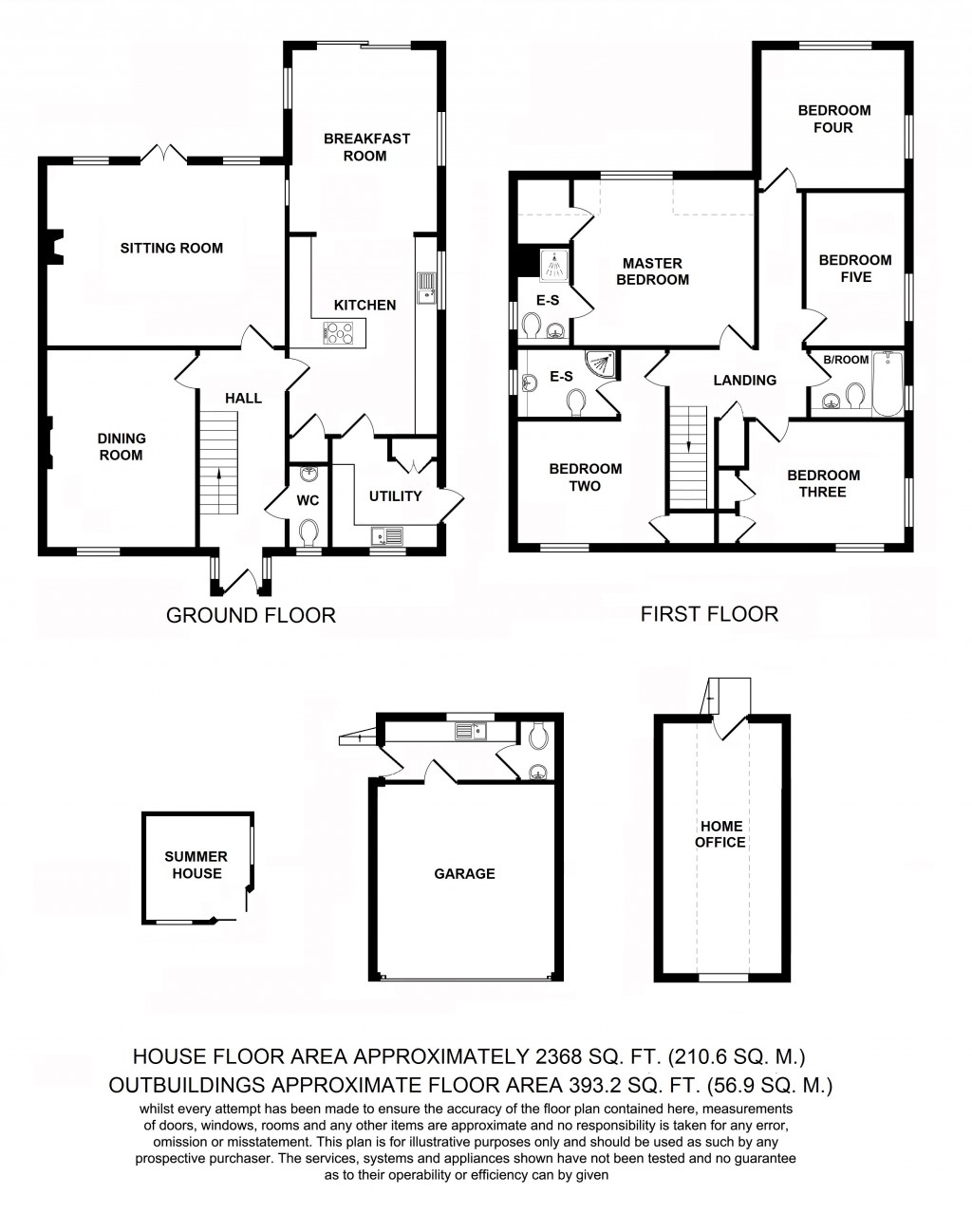 Floorplans For Thorne View, Smarden Road, Pluckley