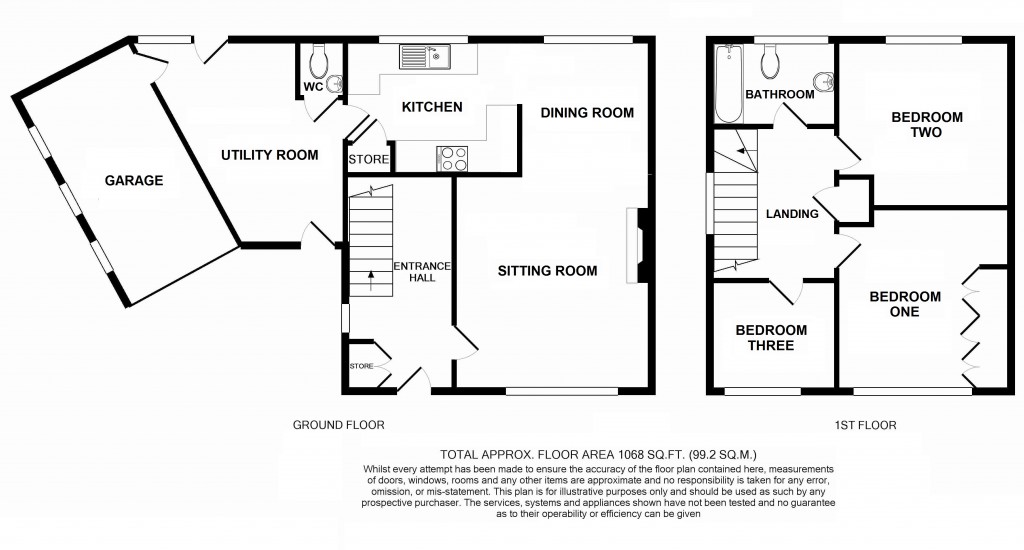 Floorplans For Haffenden Meadow, Charing