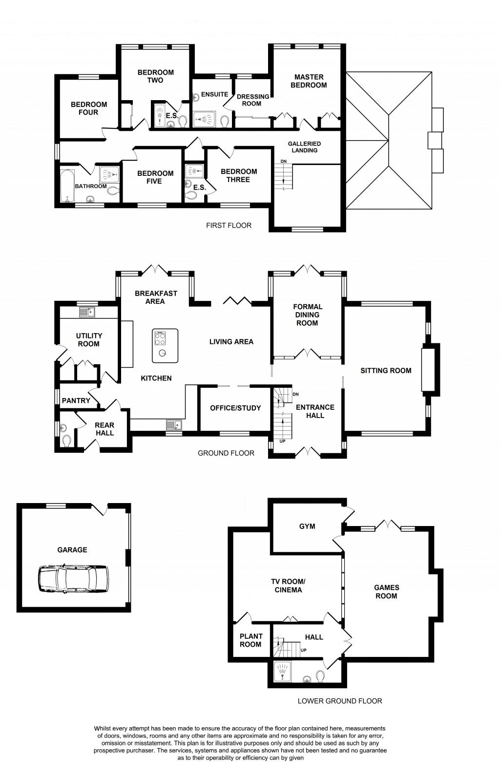 Floorplans For Eastcote, Charing Hill, Charing