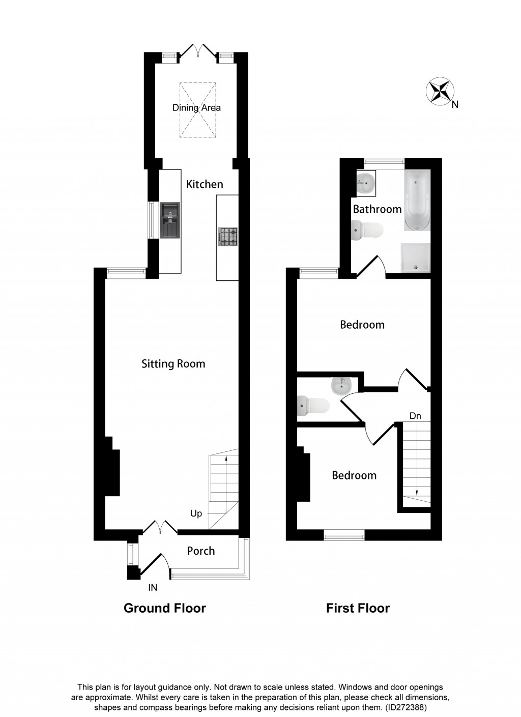 Floorplans For Kennington Road, Willesborough