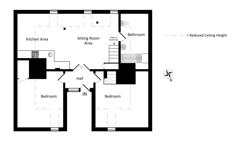 Floorplans For The Mount, London Road, Faversham