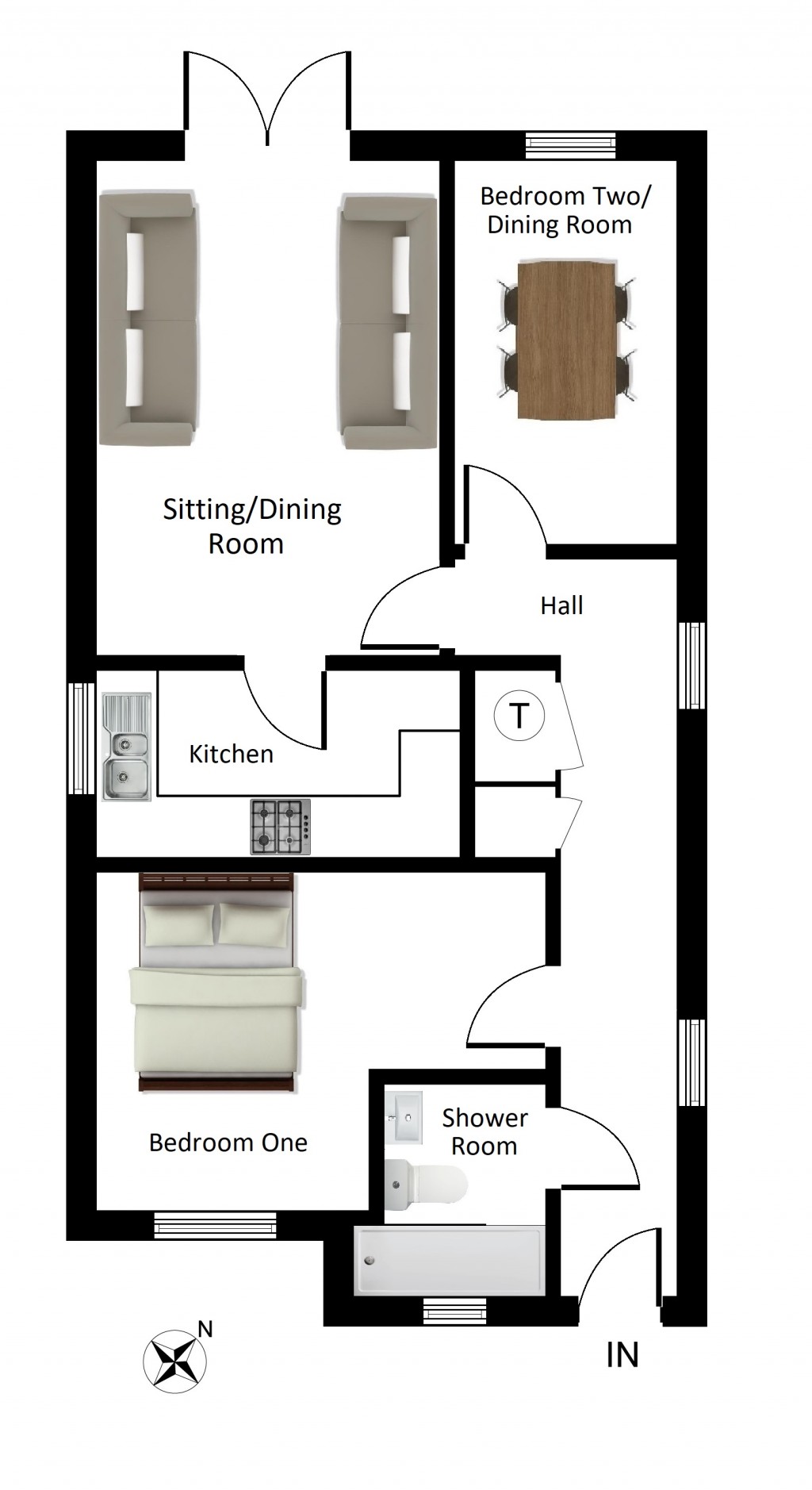 Floorplans For Ellen Close, Charing
