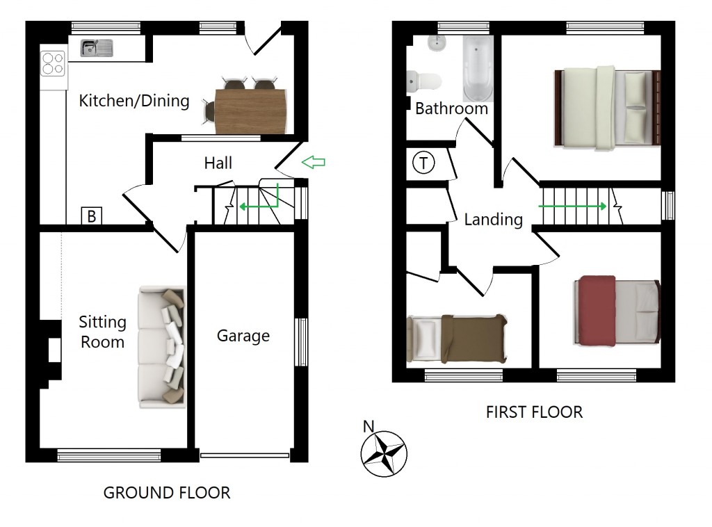 Floorplans For Haffenden Meadow, Charing