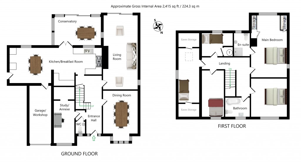 Floorplans For Accord House, Lambden Road, Pluckley