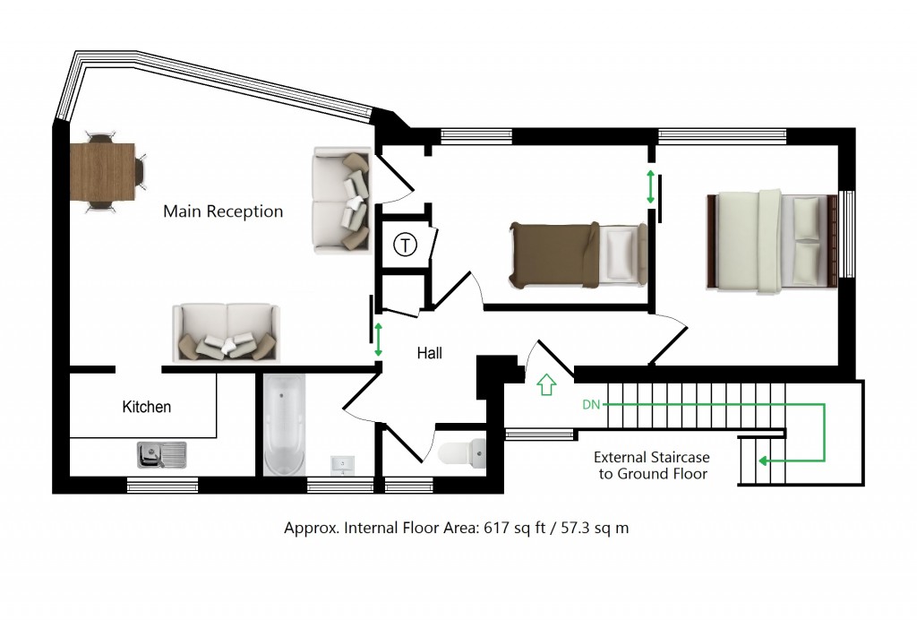 Floorplans For The Towers, Charing