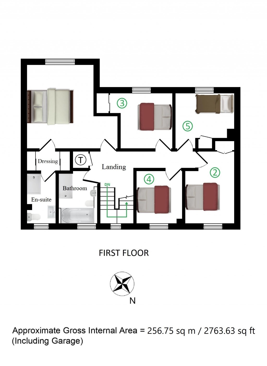 Floorplans For Silver Birches, Pett Lane, Charing