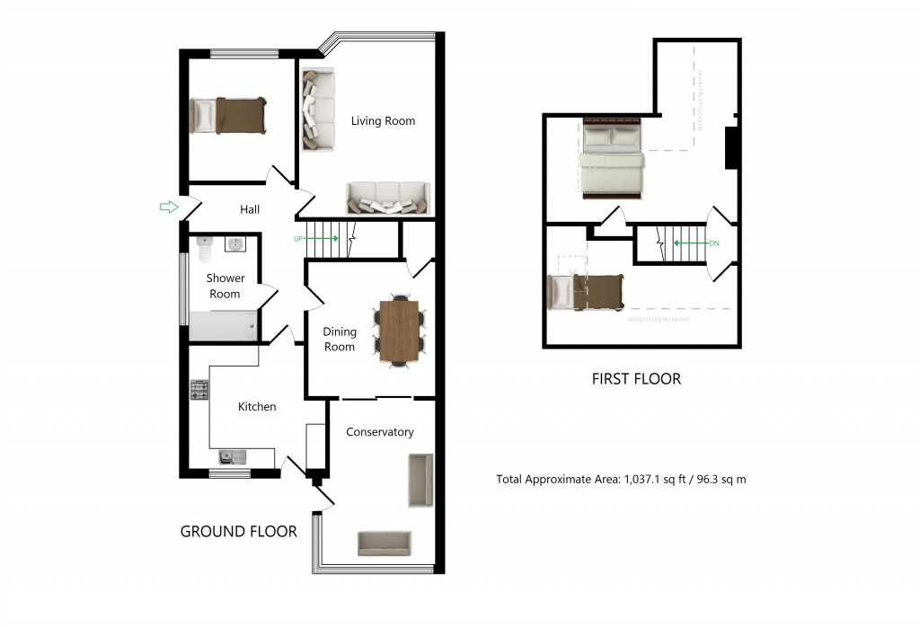 Floorplans For Egremont Road, Maidstone