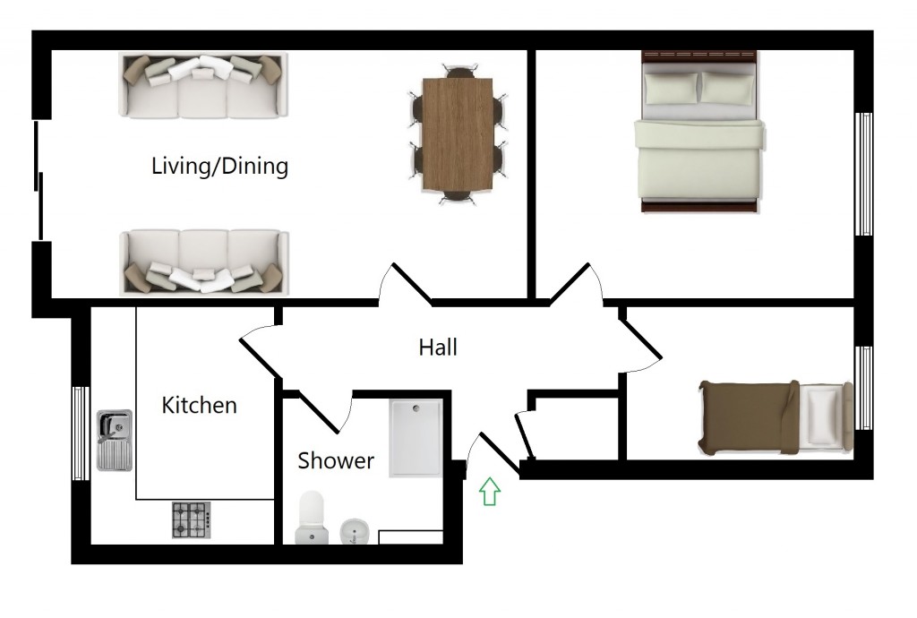 Floorplans For Peri Court, St Mildreds Place, Canterbury