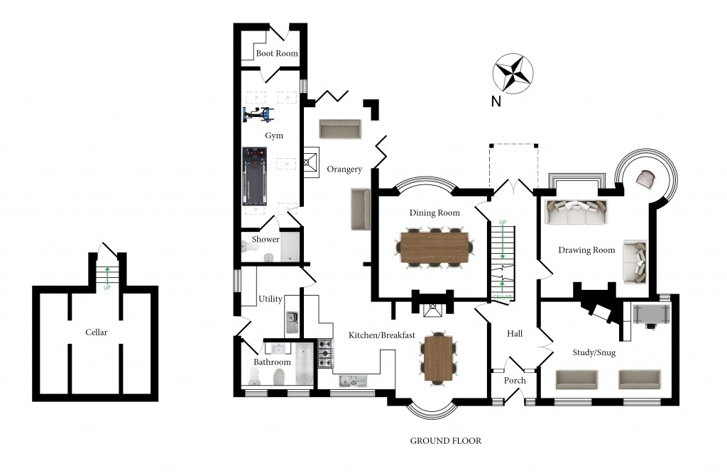 Floorplans For Seymour, The Hill, Charing