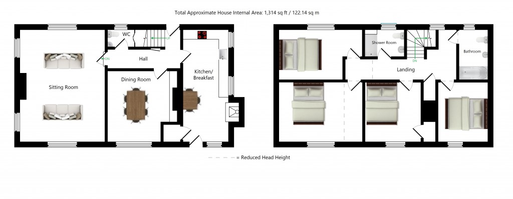Floorplans For Snagsmount, Lambden Road, Pluckley
