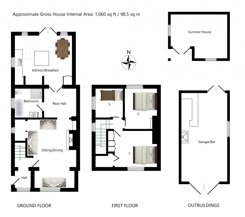Floorplans For Chartway Street, Maidstone
