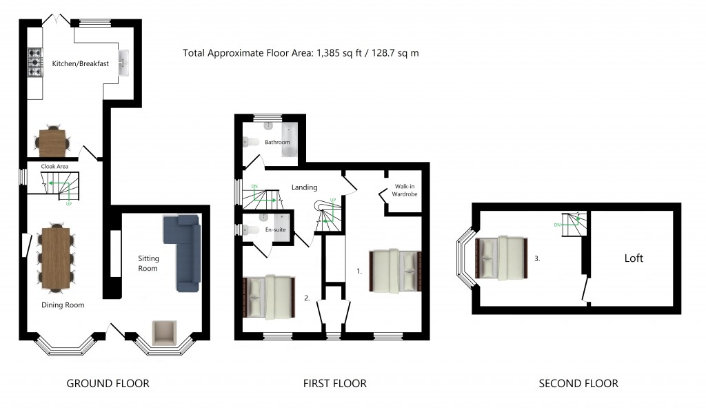 Floorplans For Church Square, Lenham