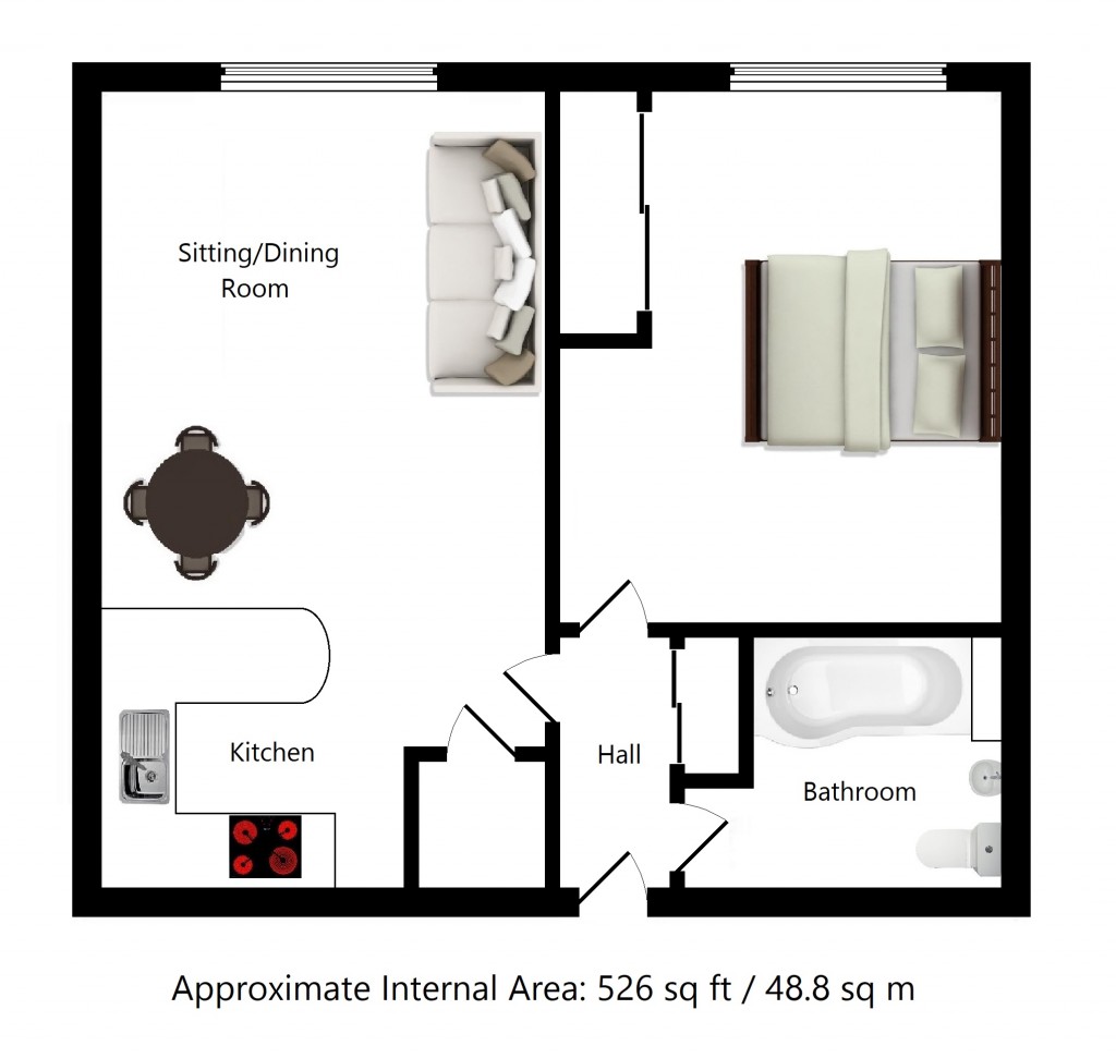 Floorplans For Hill Court, Charing Hill, Charing