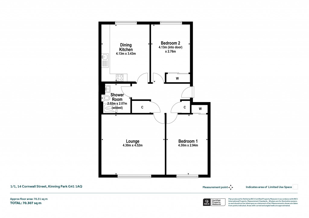 Floorplans For Kinning Park, Glasgow