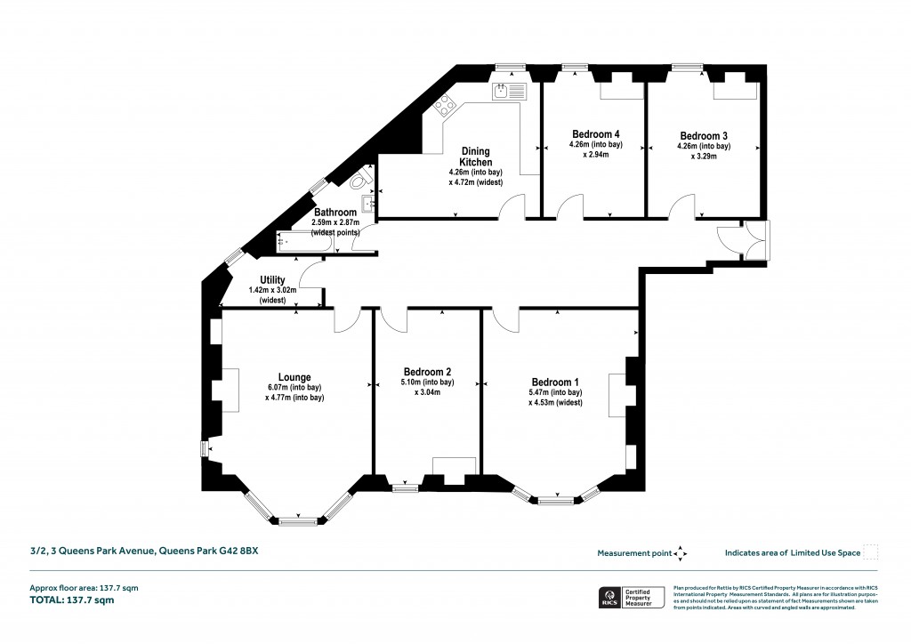 Floorplans For Queens Park, Glasgow