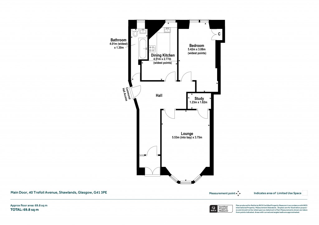 Floorplans For Shawlands, Glasgow