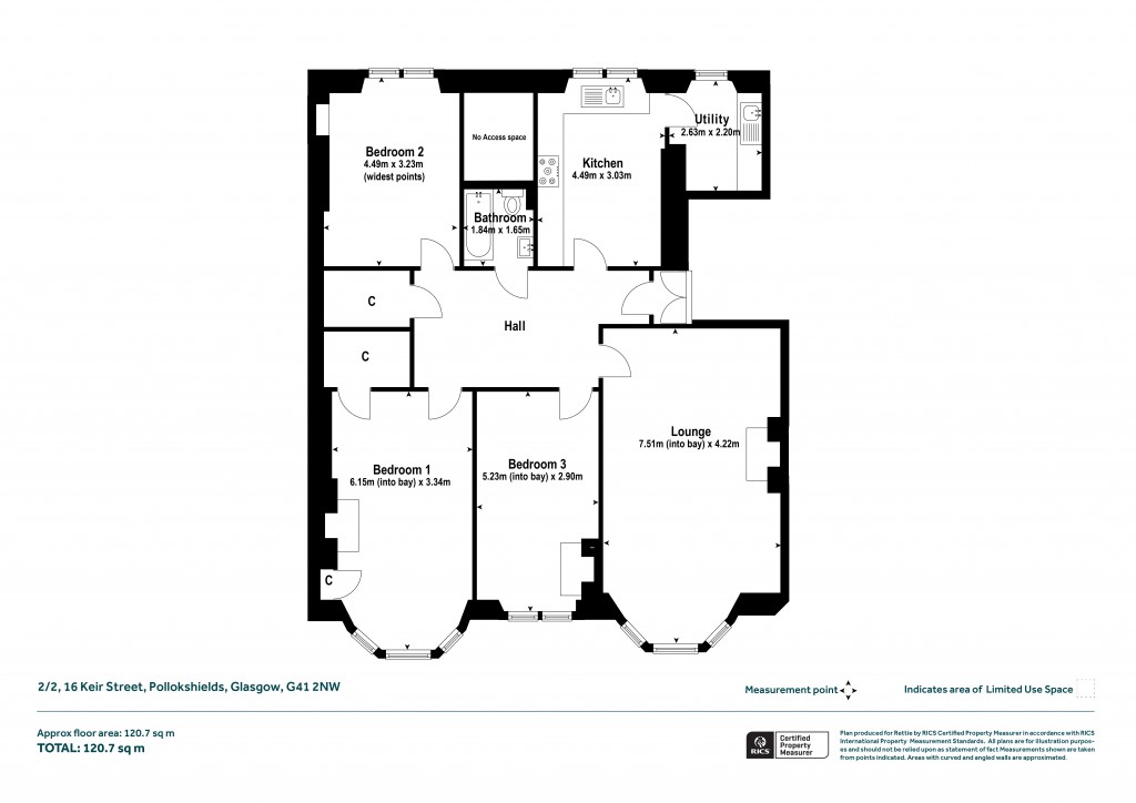 Floorplans For Pollokshields, Glasgow