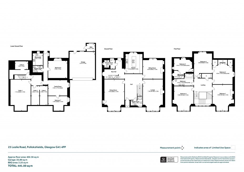 Floorplans For Pollokshields, Glasgow
