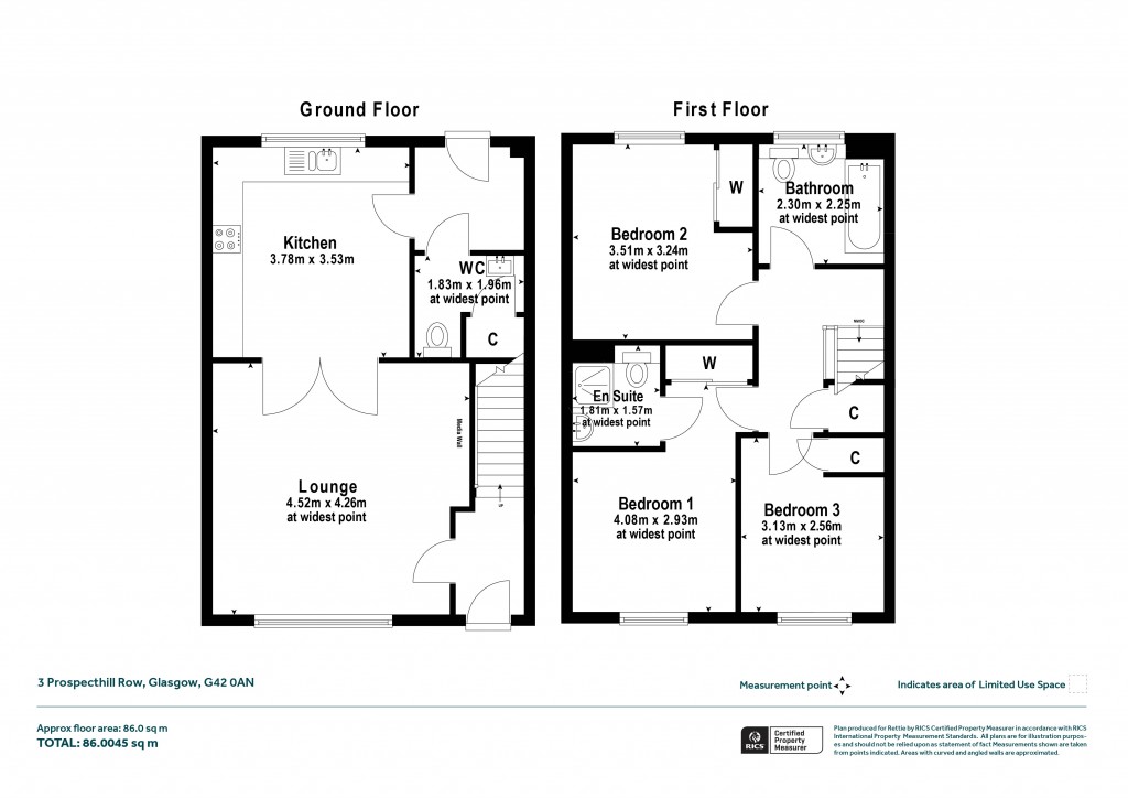 Floorplans For Toryglen, Glasgow