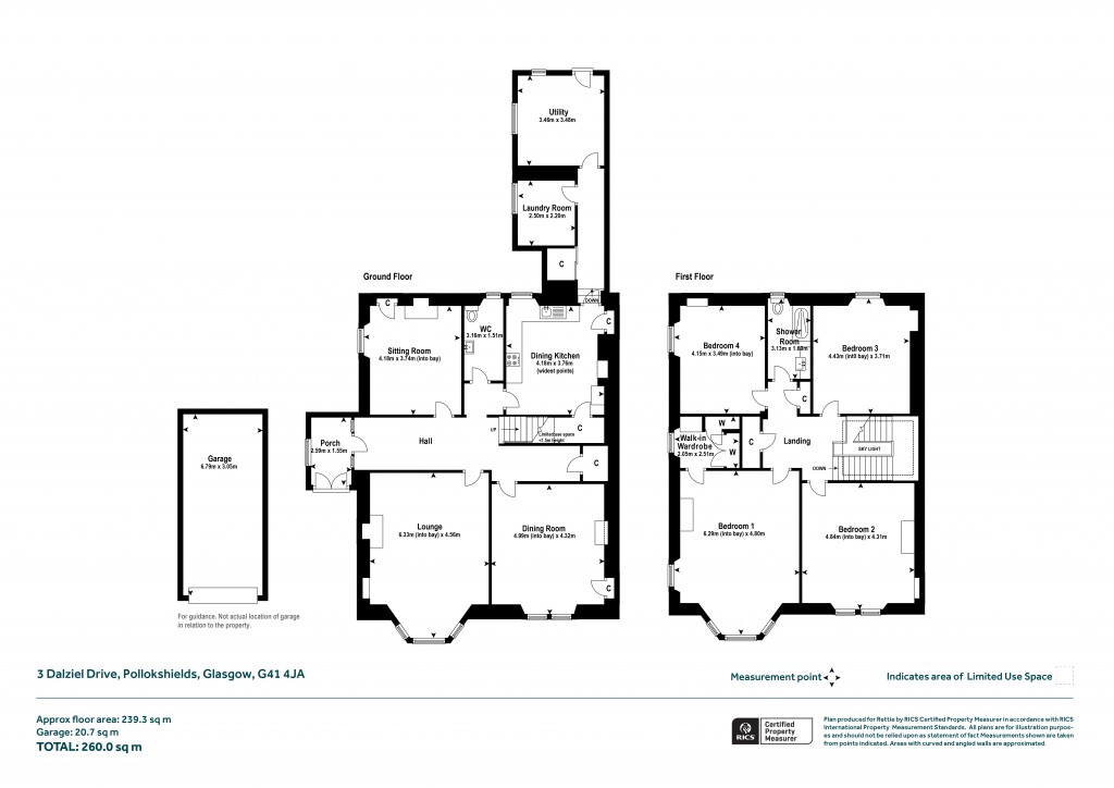 Floorplans For Pollokshields, Glasgow