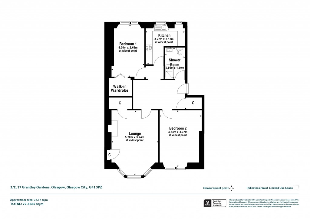 Floorplans For Shawlands, Glasgow