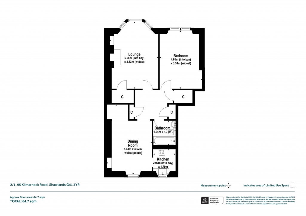 Floorplans For Shawlands, Glasgow