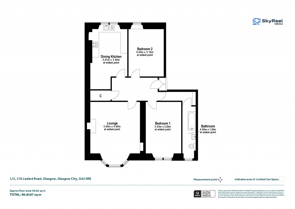 Floorplans For Battlefield, Glasgow