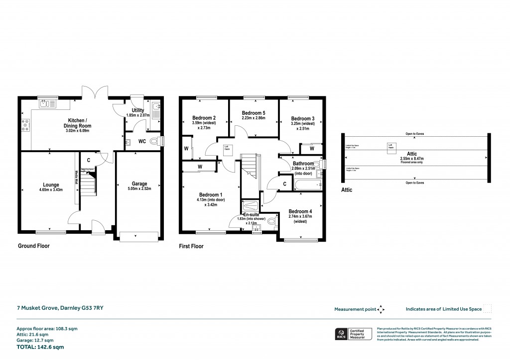 Floorplans For Darnley, Glasgow