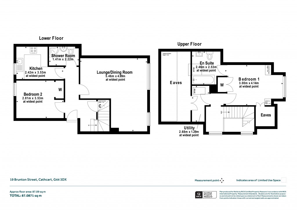 Floorplans For Cathcart, Glasgow