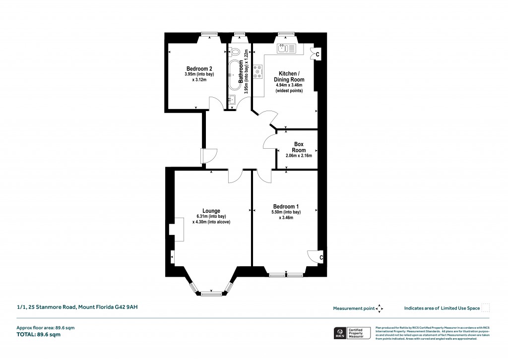 Floorplans For Mount Florida, Glasgow
