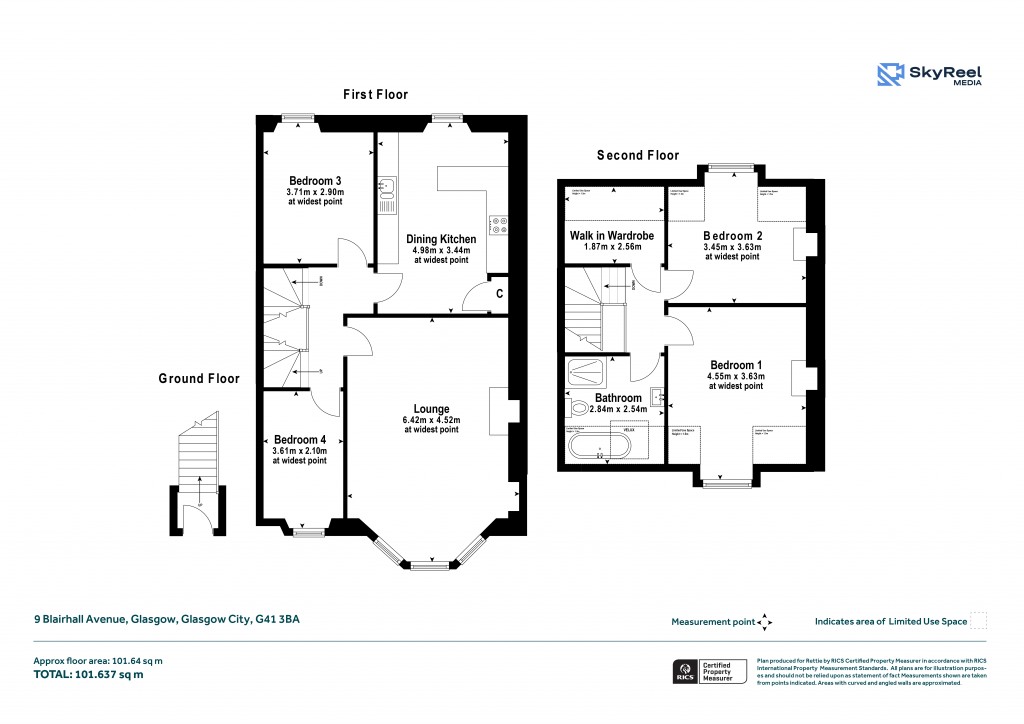 Floorplans For Shawlands, Glasgow