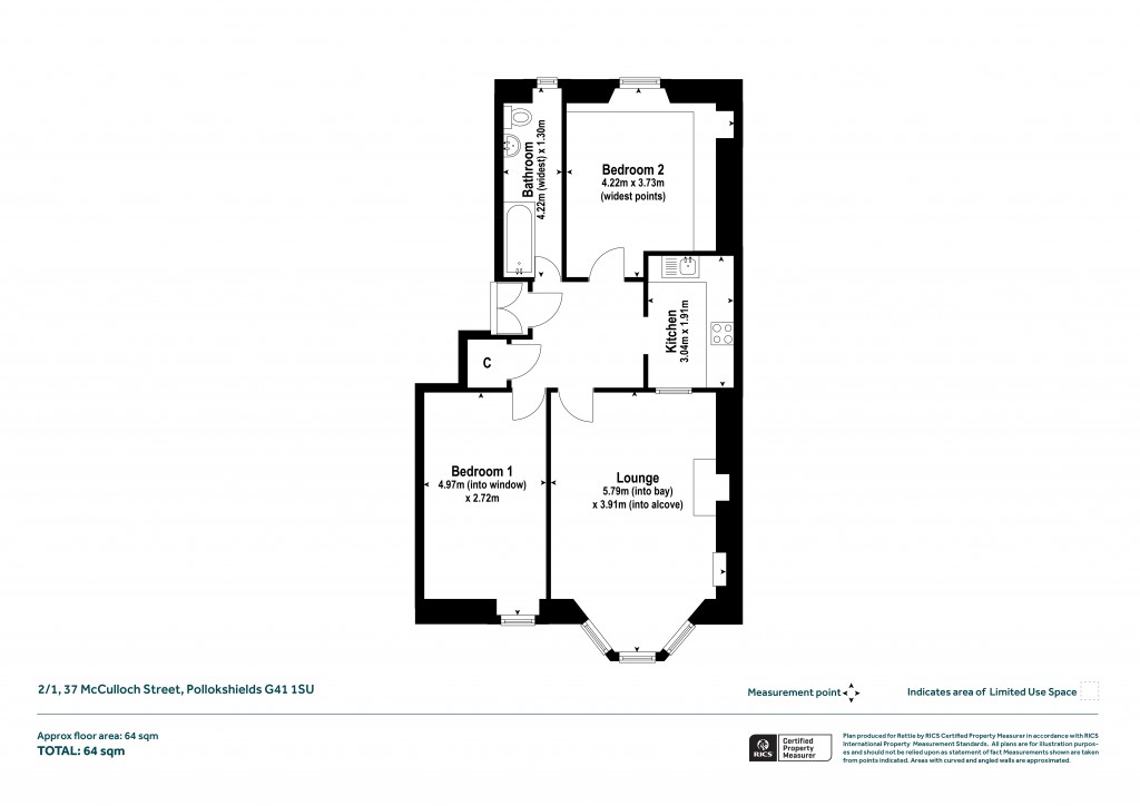 Floorplans For Pollokshields, Glasgow