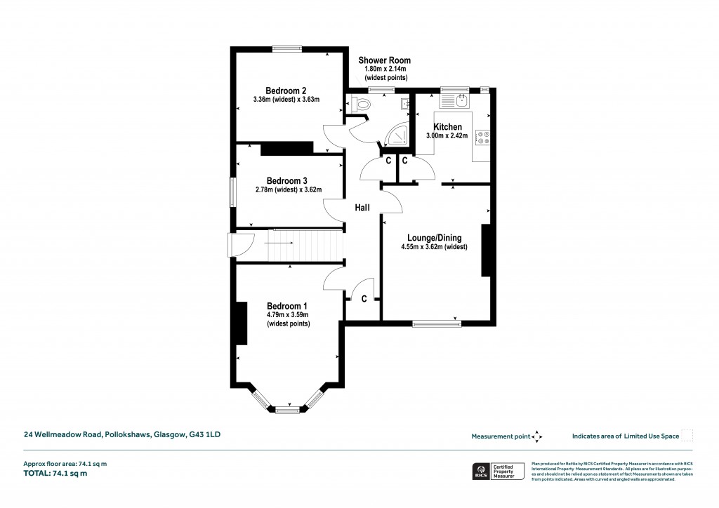 Floorplans For Pollokshaws, Glasgow