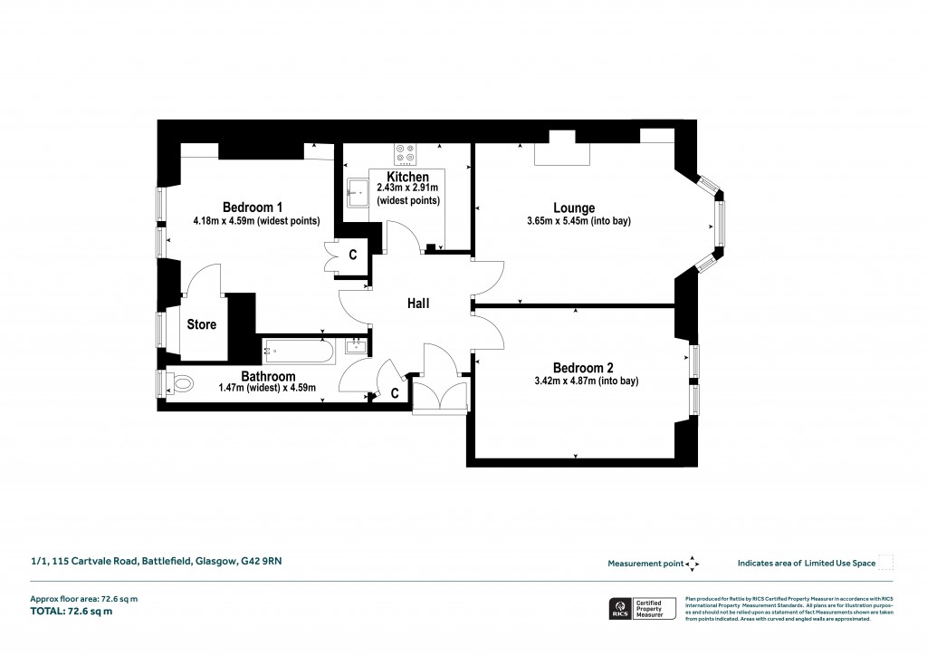 Floorplans For Battlefield, Glasgow