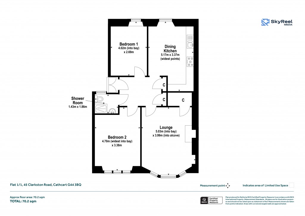 Floorplans For Cathcart, Glasgow