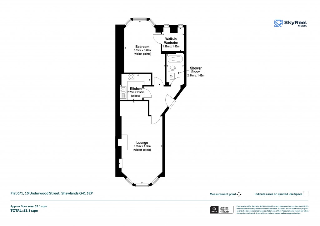 Floorplans For Shawlands, Glasgow
