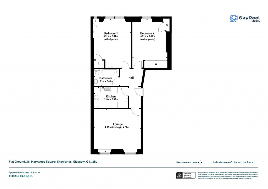 Floorplans For Strathbungo, Glasgow