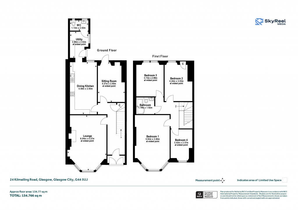 Floorplans For Cathcart, Glasgow