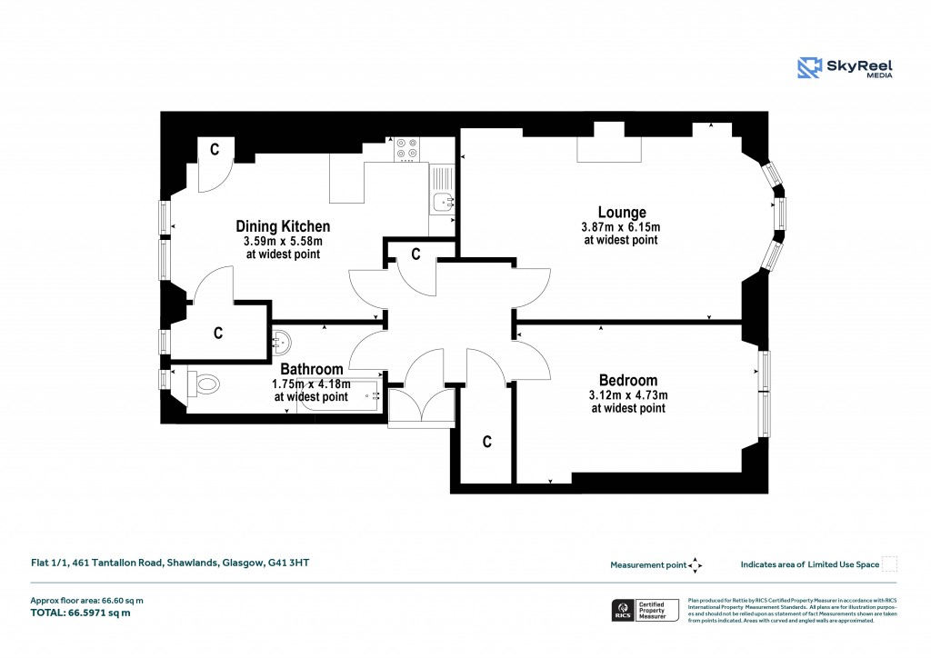 Floorplans For Shawlands, Glasgow