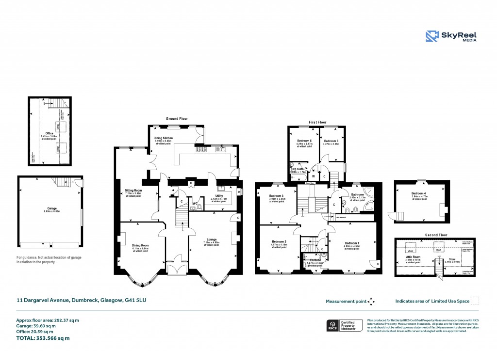 Floorplans For Dumbreck, Glasgow