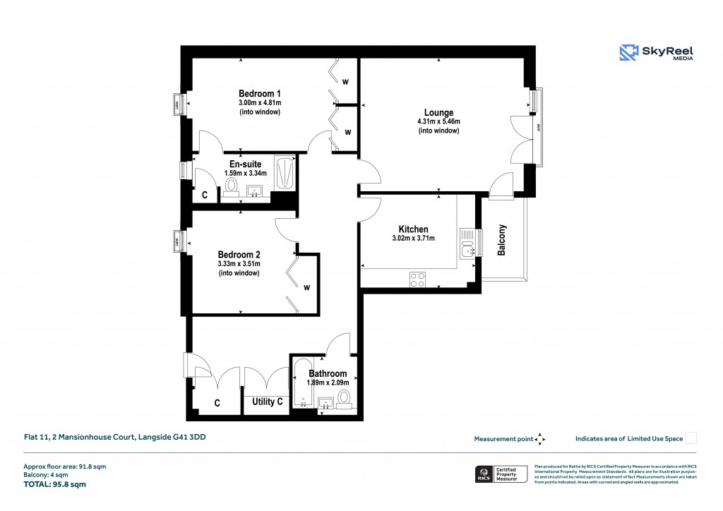 Floorplans For Langside, Glasgow