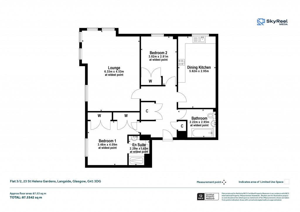 Floorplans For Langside, Glasgow
